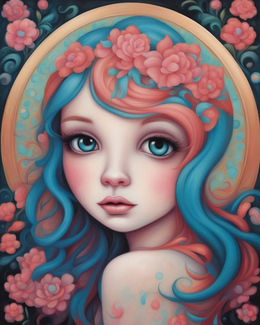 Portrait of a girl by Jeremiah Ketner