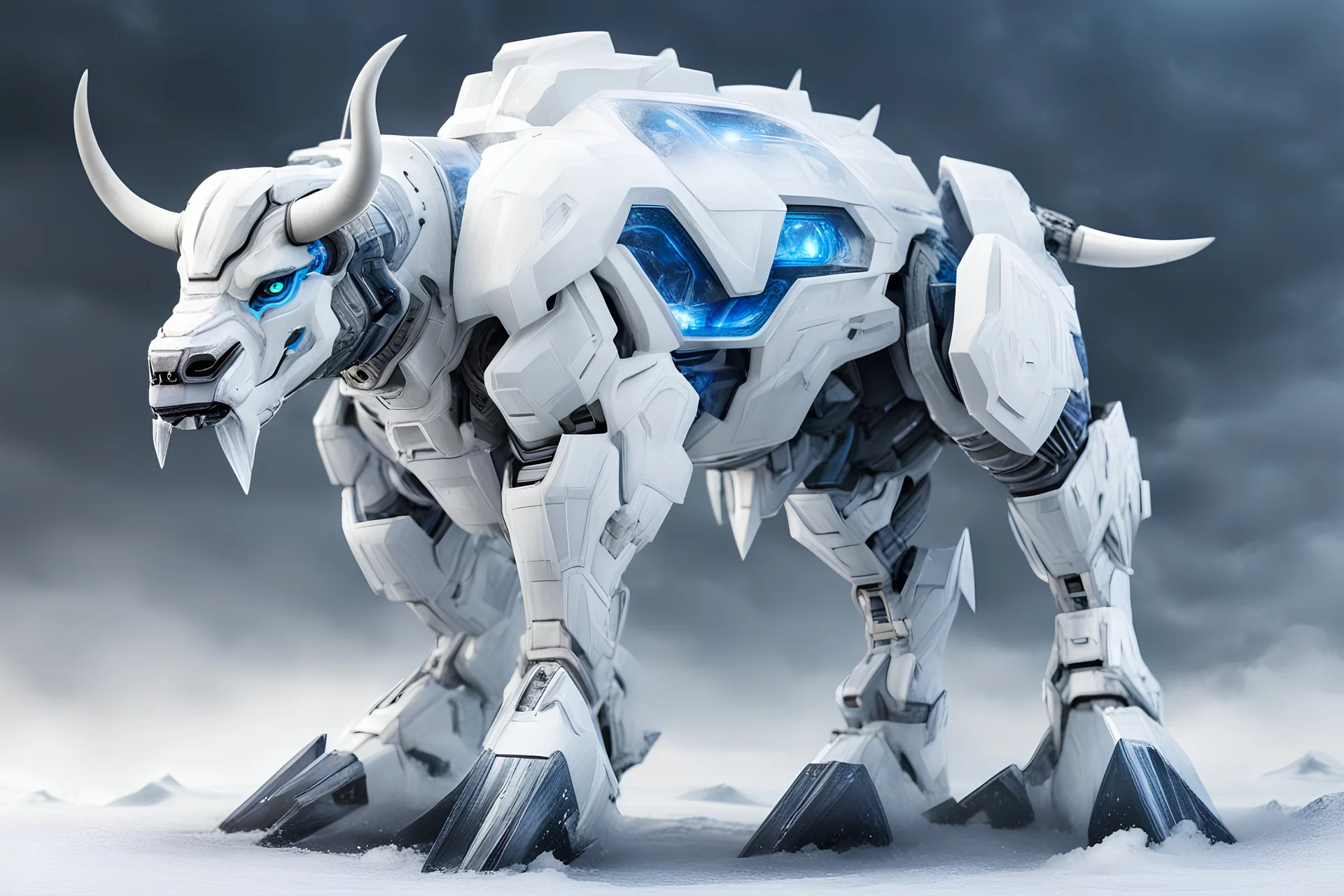 White Bull Ice Zord