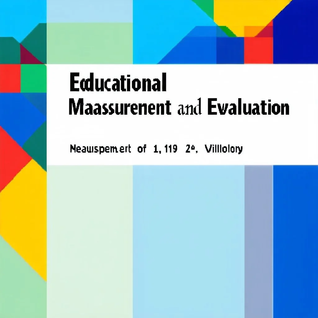 Educational measurement and evaluation