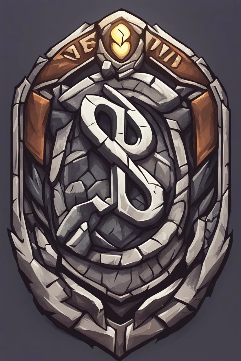 Logo for a discord server for the Stoneworks PvP Guild