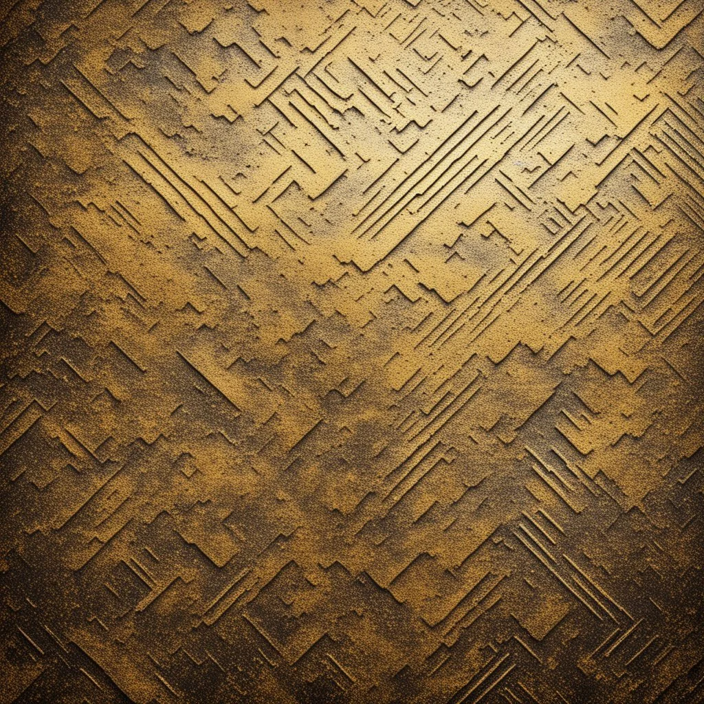 Hyper Realistic Grungy-Patterned-Golden Textured Background