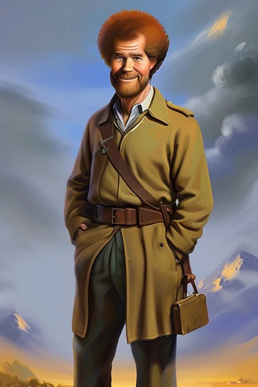 Bob Ross in world war 2