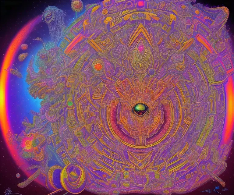 meditation third eye psychedelic visionary art