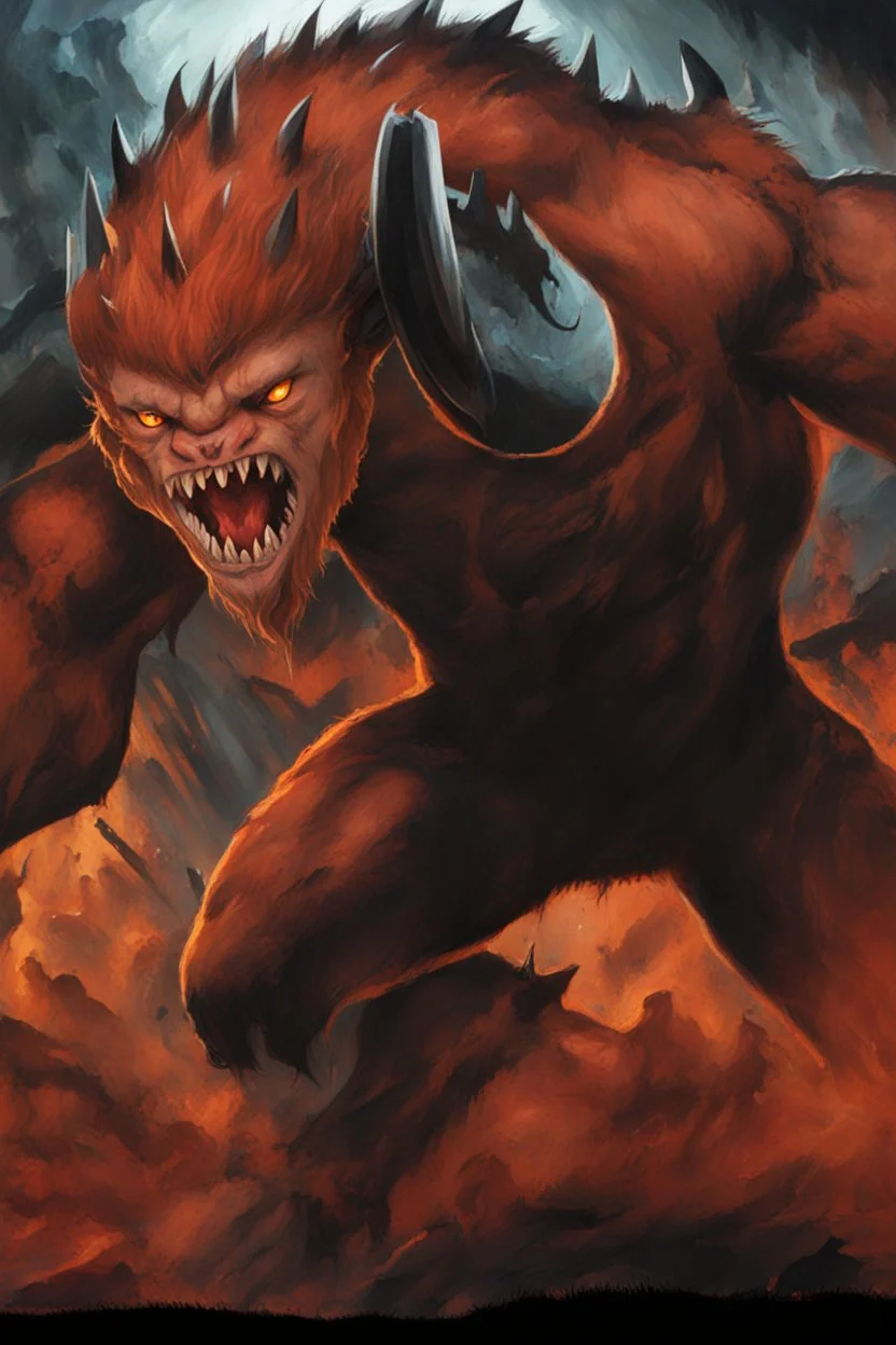 demonic minotaur demon