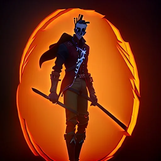 Jack-o'-lantern headless horseman