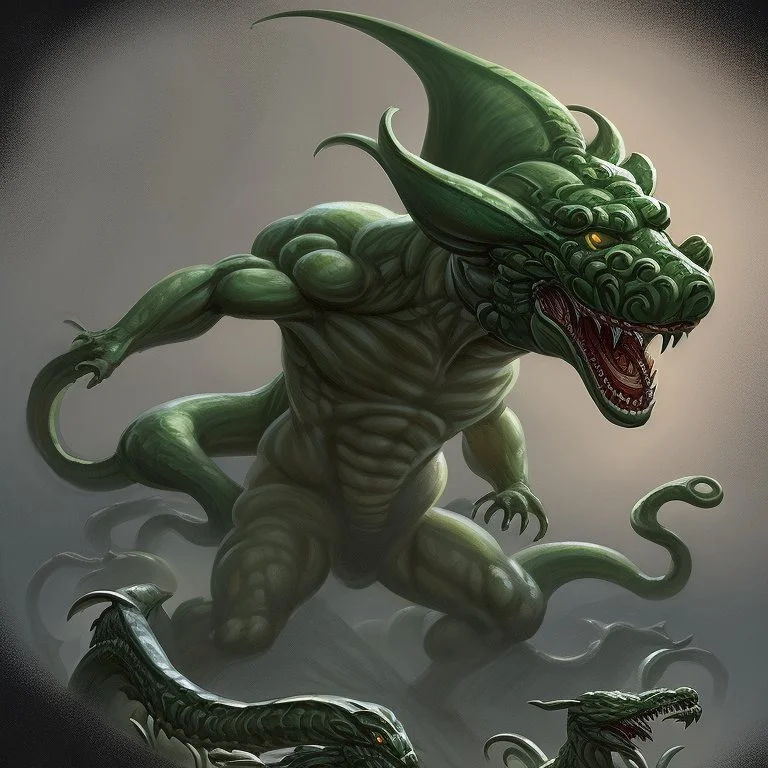 a false hydra from D&D