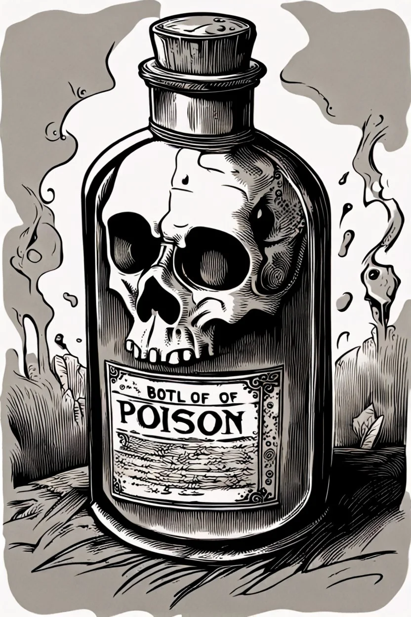 Bottle of poison