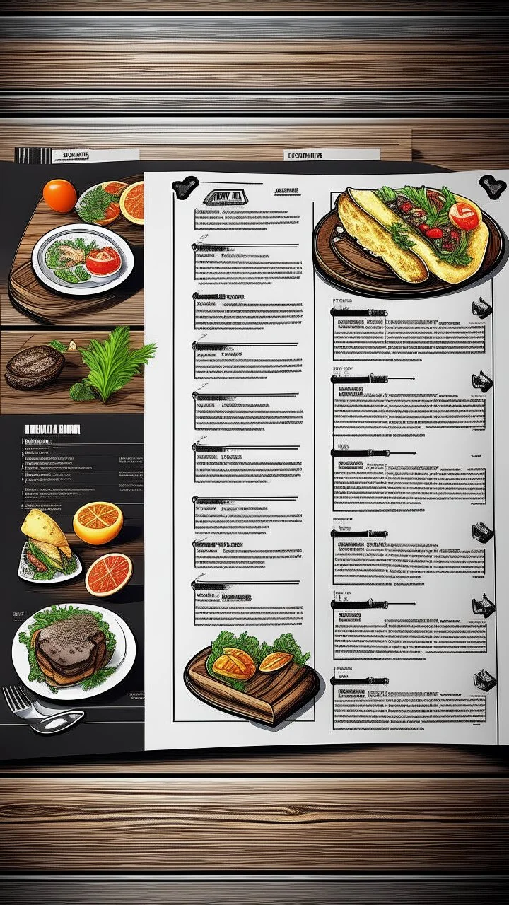 restaurant menu