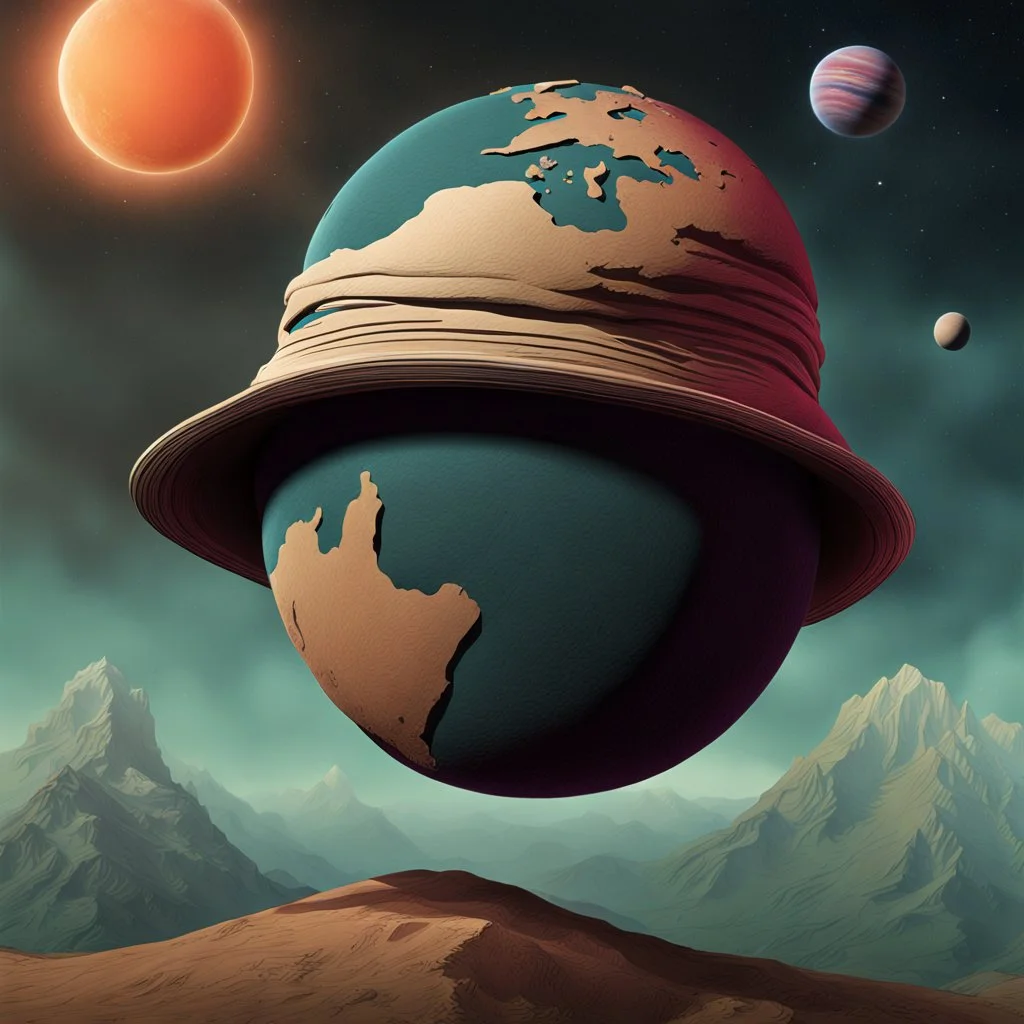 If a planet wore a hat.