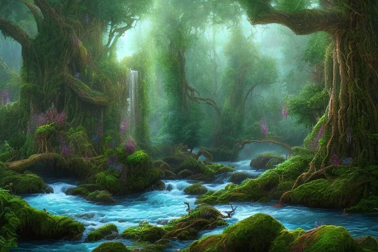 RIVER RAIN FOREST