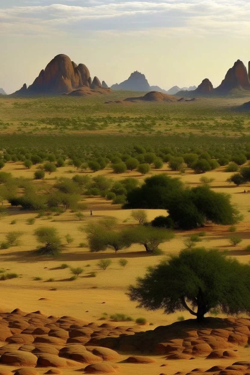 nature of Sudan, kassala mountains