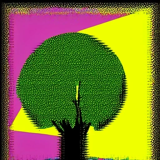 tree pop art