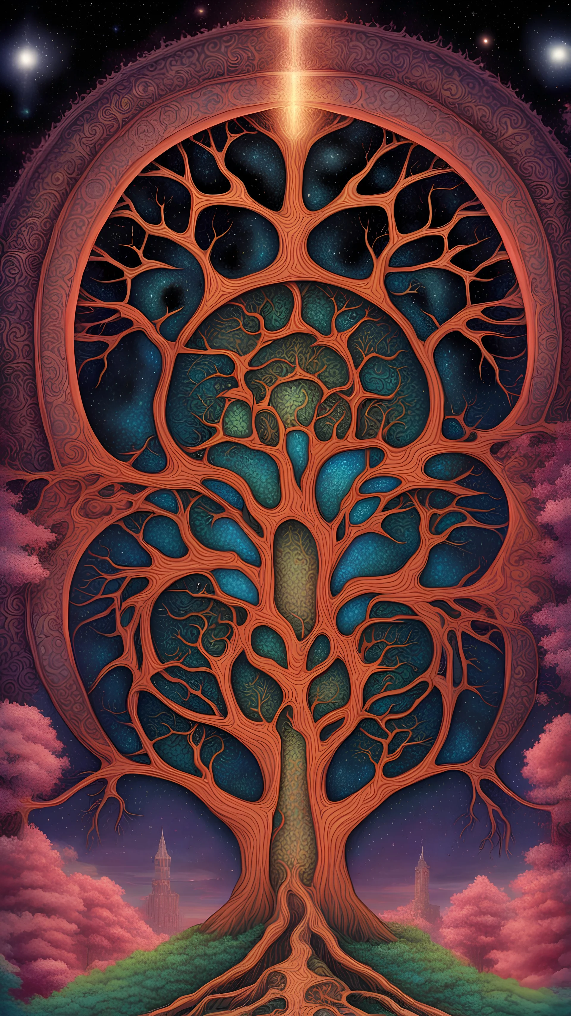 mystic tree meditation temple dmt