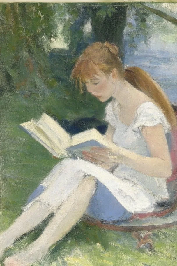 Berthe Morisot, Reading, 1873, Cleveland Museum of Art