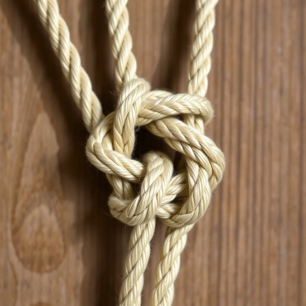 A sheepshank knot