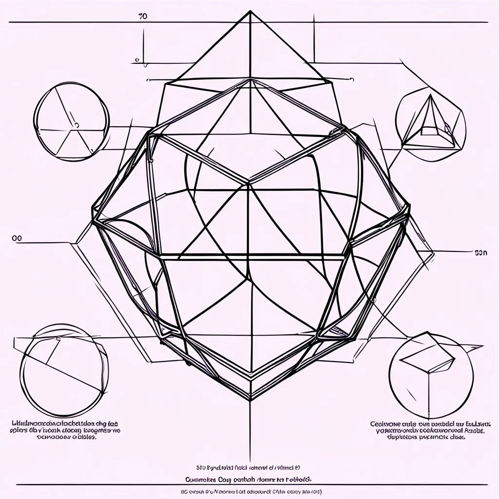 Platonic solids surrounded by platonic plasma.