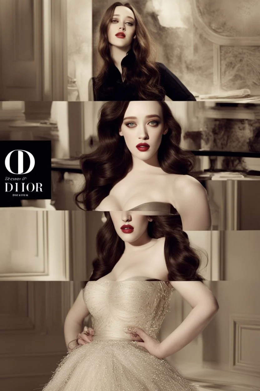 Kat Dennings face of Dior