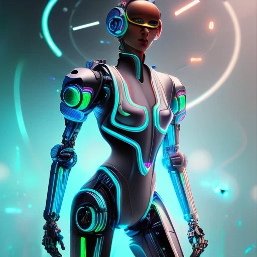 cyberpunk, robot, tron, anime, manga, masterpiece