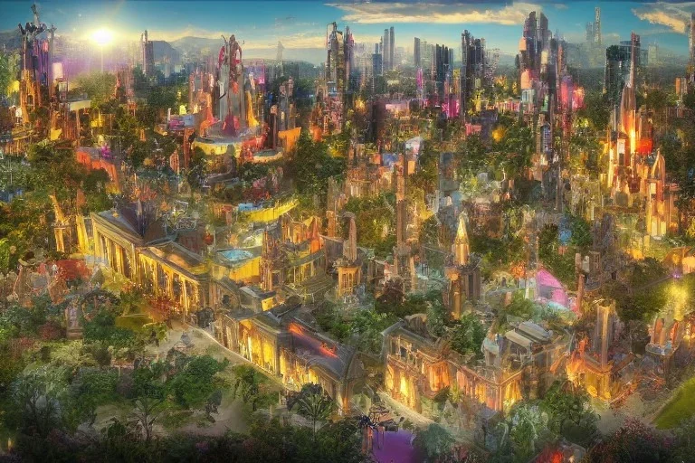 Arcadia 5h3 city of magic