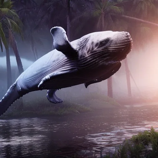 Nature, whale, eagle, unreal 5, octane render, cinema4d, redshift render, hyper realistic, cenematic, vibrancy, synthwave, retouch, centered, dynamic lighting, dramatic lighting, 4k, highly detailed, attractive beautiful, realistic, virtual reality, epic composition, holographic,