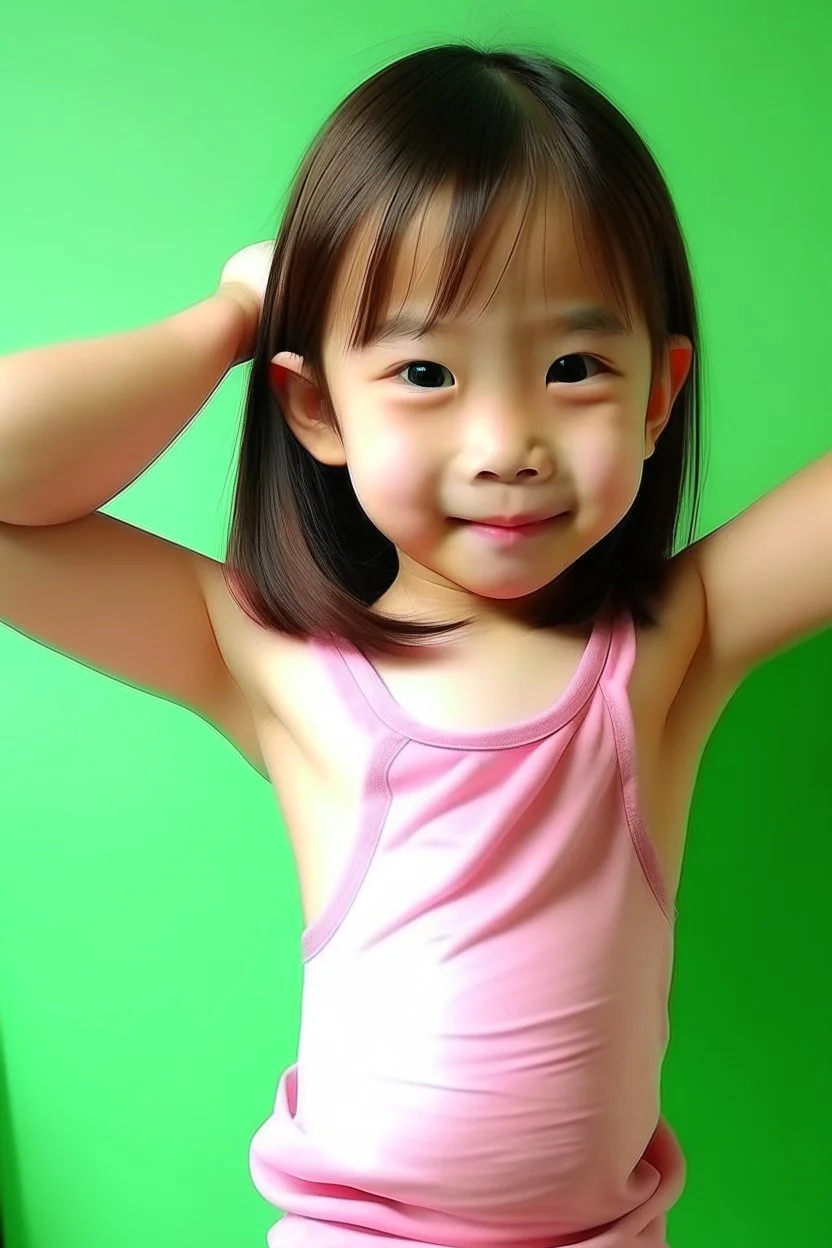 Girl kids armpit