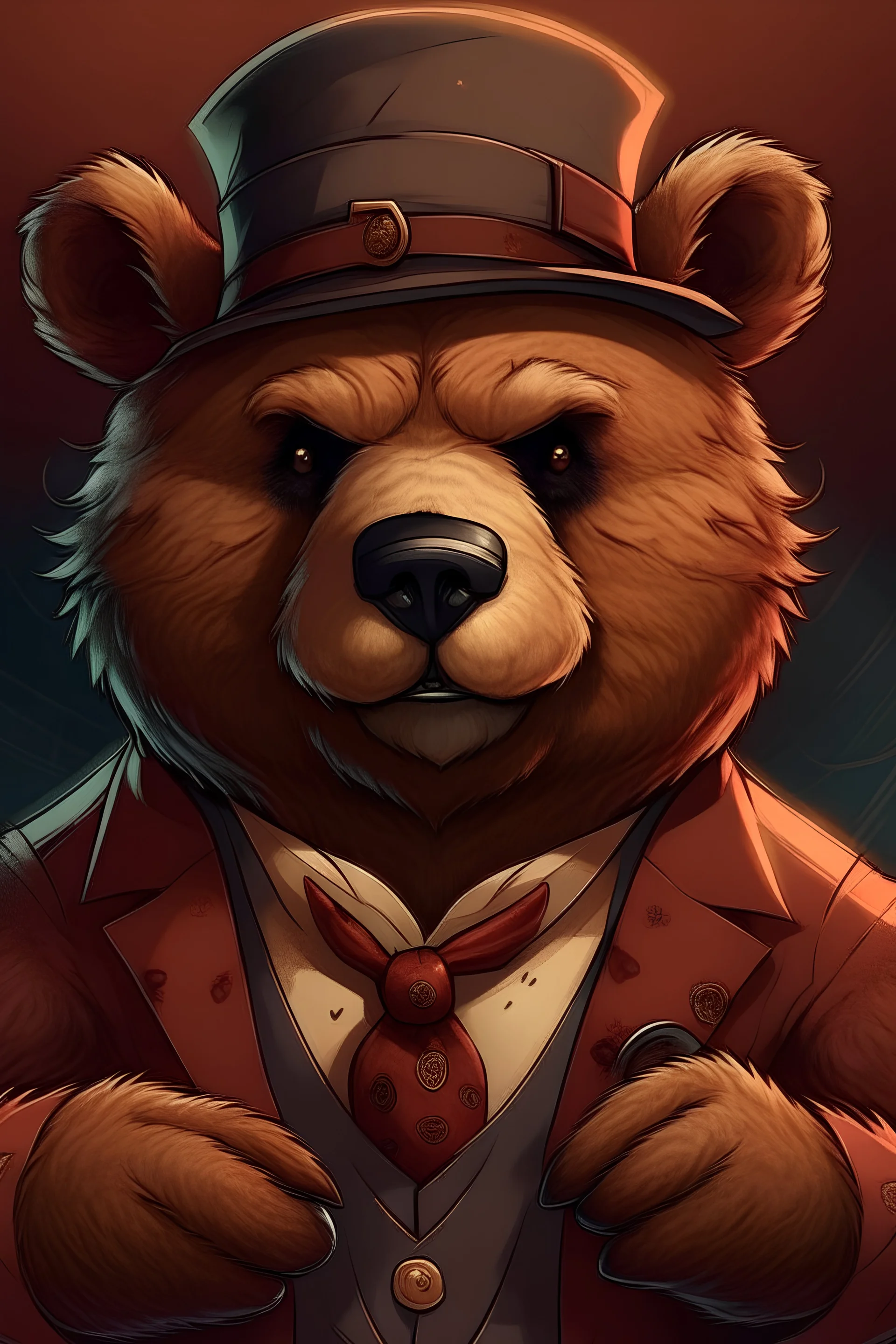 Freddy faz bear as a baddie who's rich