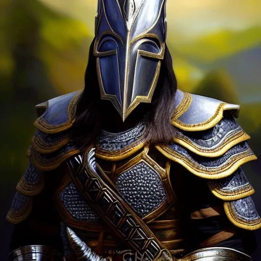 ultra detailed fullbody Portrait in oil on canvas of a Warrior with Skyrim dragon priest mask and armor,extremely detailed digital painting, extremely detailed face,crystal clear Big eyes, mystical colors ,perfectly centered image, perfect composition,rim light, beautiful lighting, 8k, stunning scene,extremely sharp detail, finely tuned detail, ultra high definition raytracing, in the style of robert e howard and pablo oliveira and Ken Kelley and Ohrai Noriyoshi and Simon Bisley