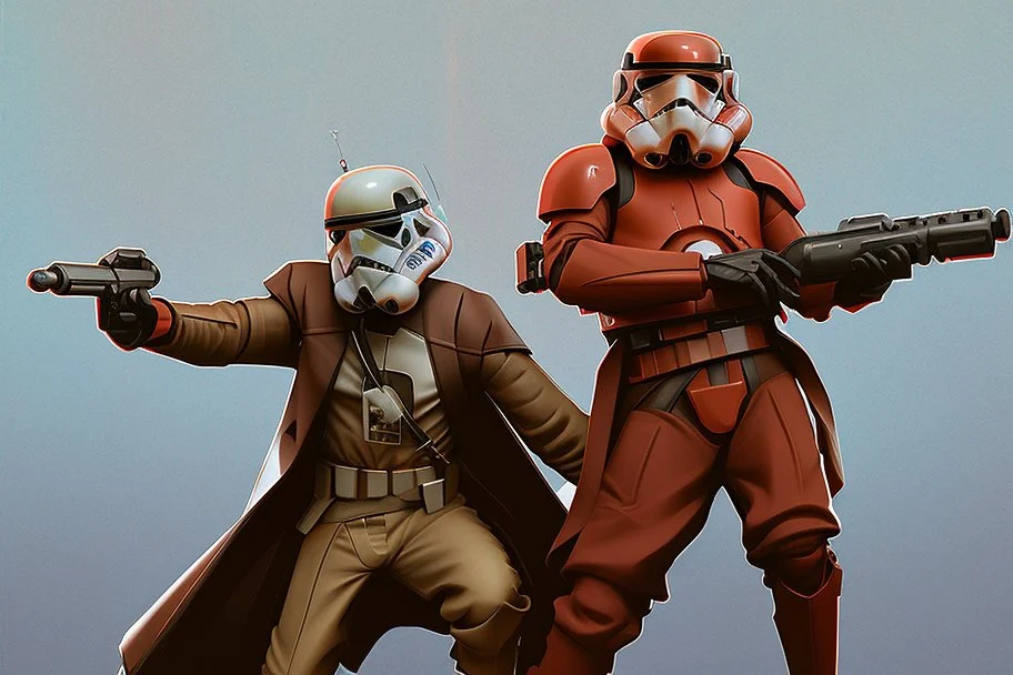 Hip Hop trooper star wars by pontormo