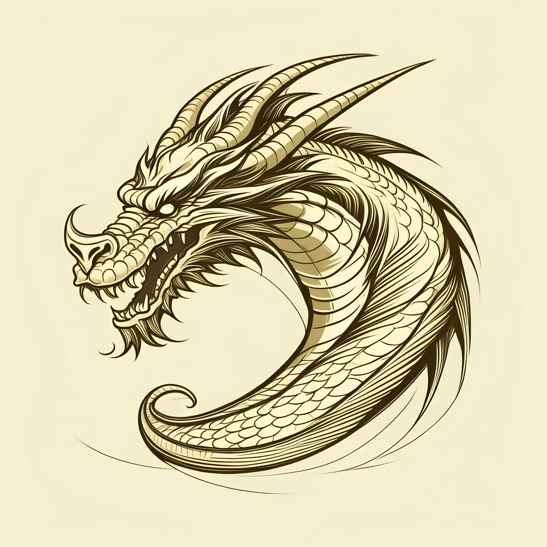 simple image dragon