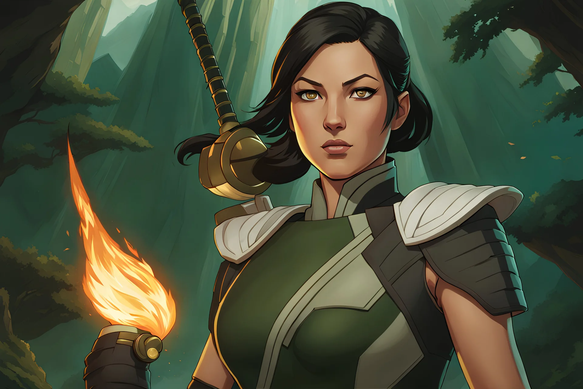 Kuvira from Avatar: The Legend of Korra As An Apex Legends Character Digital Illustration By, Mark Brooks And Brad Kunkle