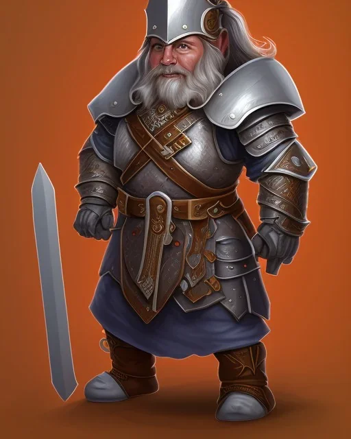 d&d character, dwarf, male, paladin, plate armor