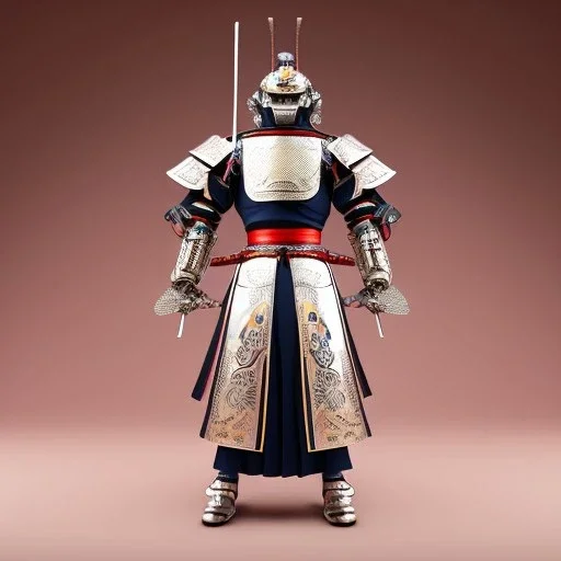 beautiful transparent smooth realistic japan robot samurai with cat face, extremely sharp detail, finely tuned detail, ultra high definition, 8k, unreal engine 5, ultra sharp focus, accurate wings, in fly mode