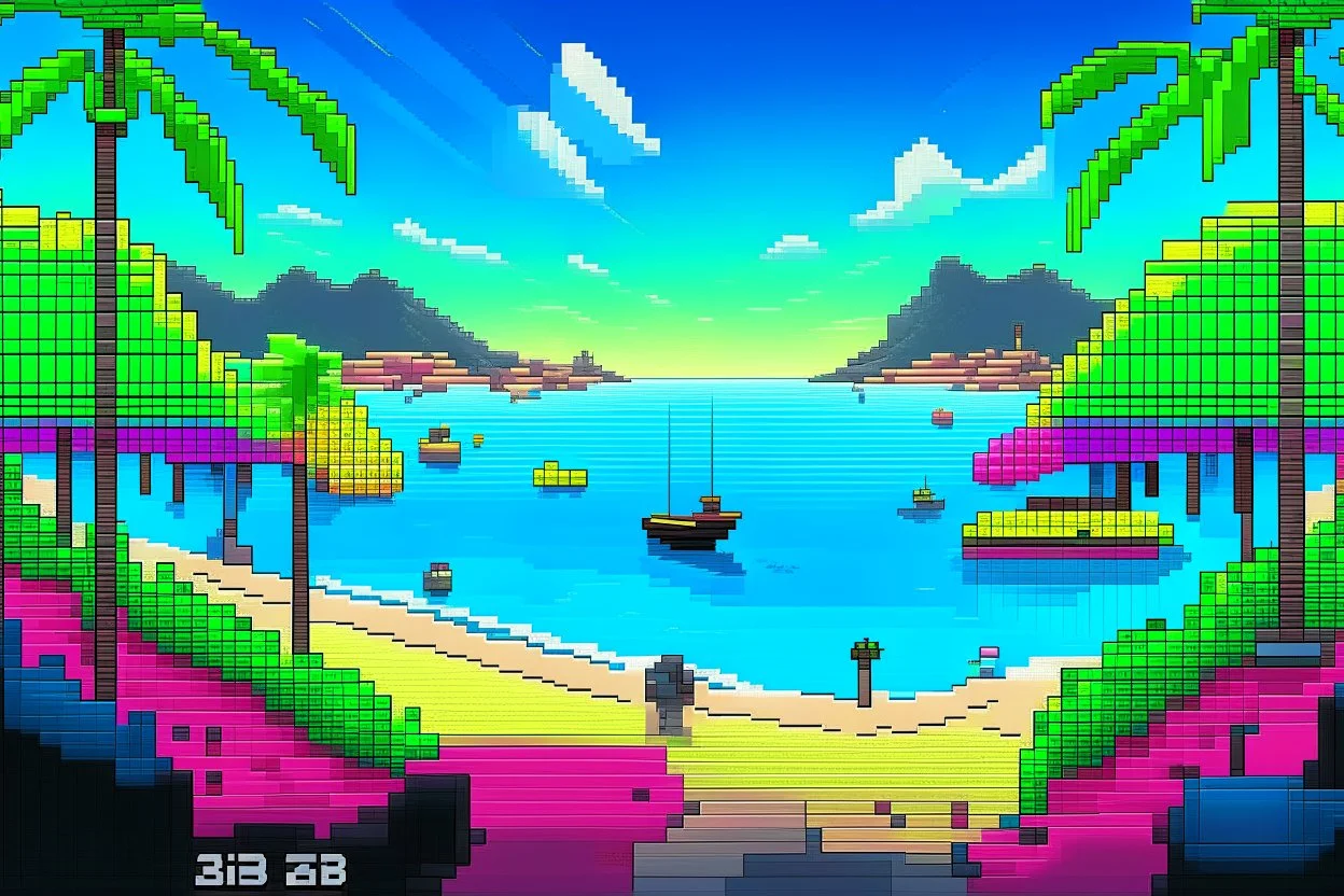 ALBUM COVER - 8BIT IBIZA TECHNO RAVER