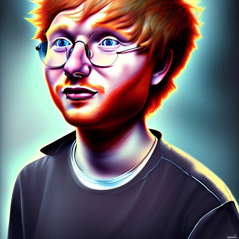 Ed Sheeran, caricature