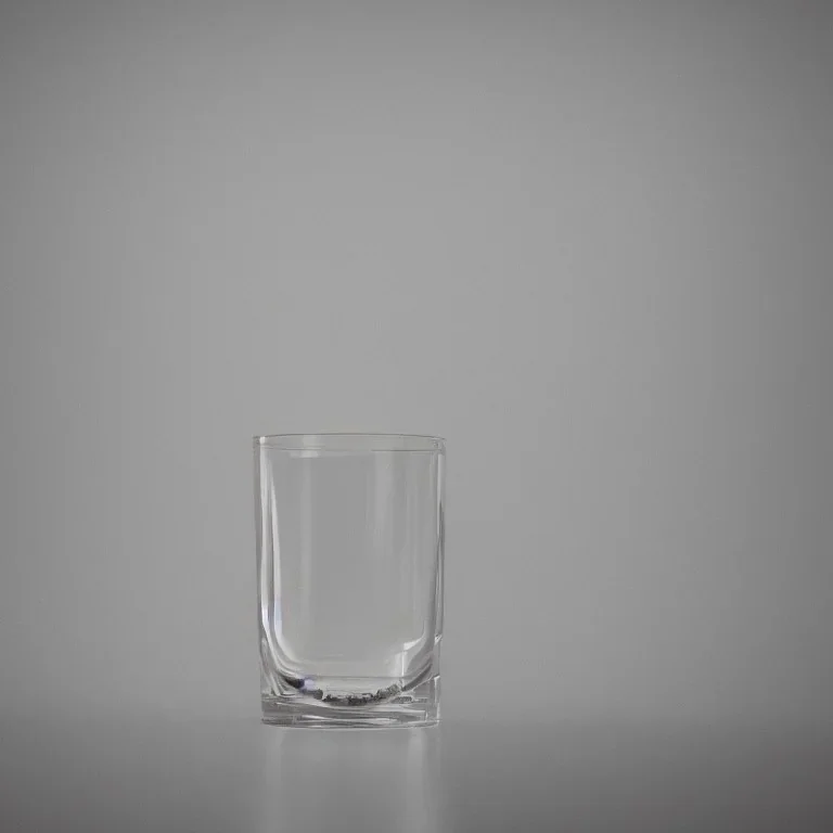 photo of a half full water glass, soft light flowing through an open window in a modern room, 100mm lens, f/4, soft light, photo realistic, ultra high resolution, white curtain in background