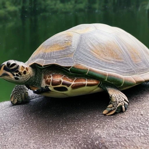  one turtle and aurora