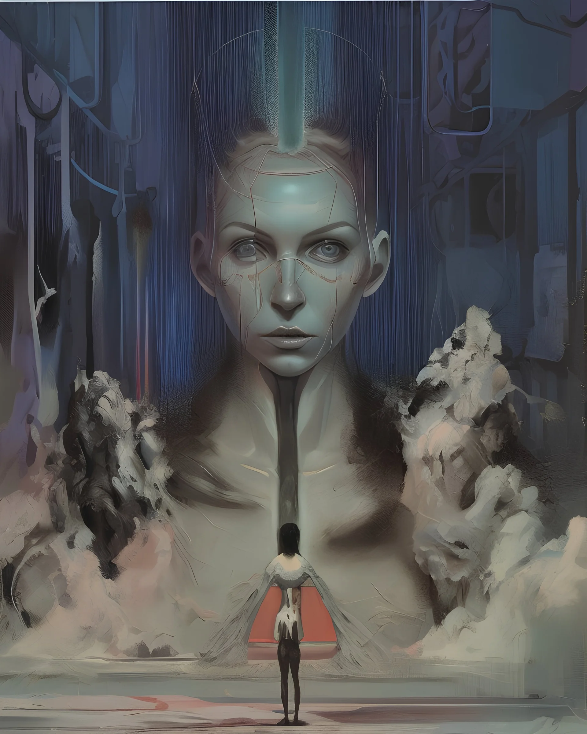 Neo Rauch 尼奥劳赫绘画 梦境潜意识风景 玛格丽特意象 贾科梅蒂的绘画密集的线条 后疫情时代的死亡歌赋 弗朗西斯培根 阿德里安格尼 迪本科恩 乐谱 手机电脑与口罩 政客谈判 异形 异化 马蒂斯舞蹈 奥威尔1984老大哥 亚当夏娃红蓝泳装 爱情 拥抱 原始的记忆 山海经人物