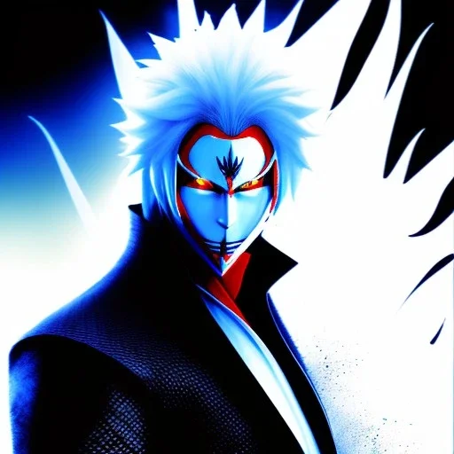 "Ichigo Kurosaki, Bleach, full body 8K resolution resolution of Tite Kubo, arts station, head view, anime style."