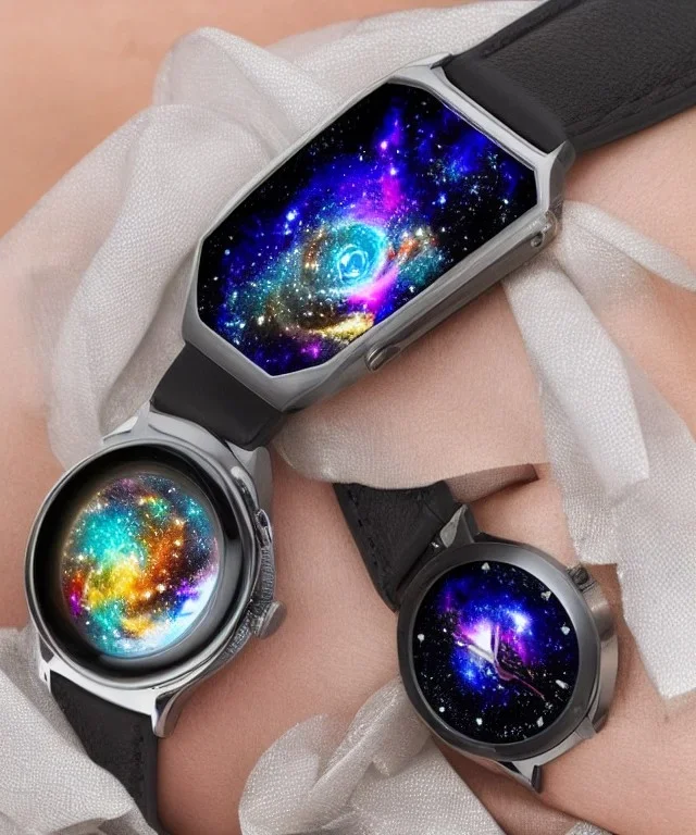 wristwatch galaxy universe