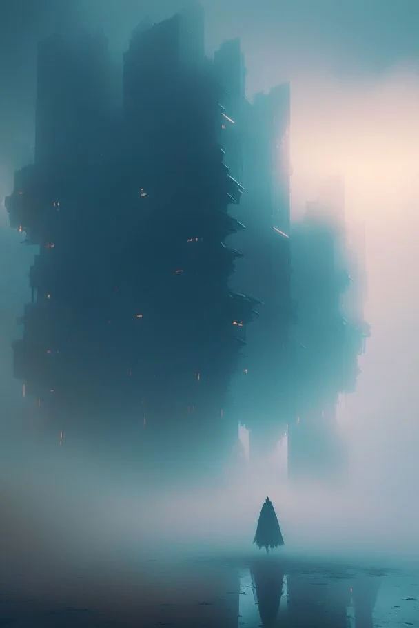 new future, trending art, 8k, depth of field, volumetric fog