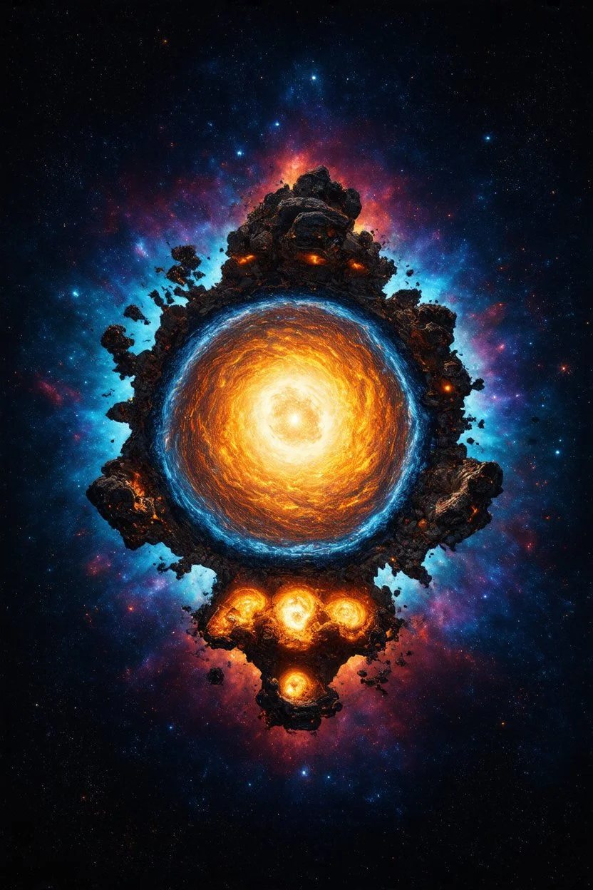 cosmic crucible; surreal constructivst art