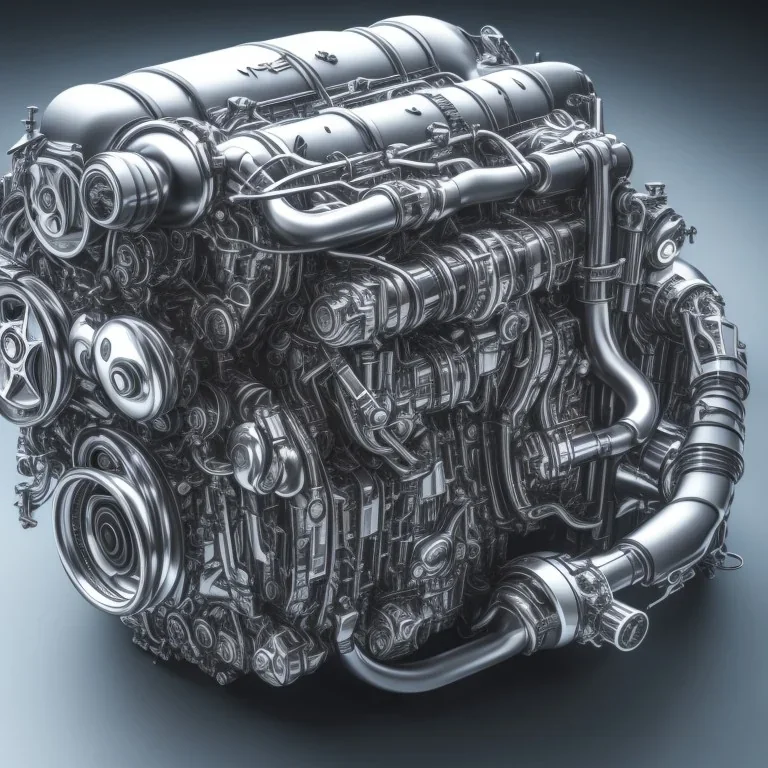 car engine from the year 2050