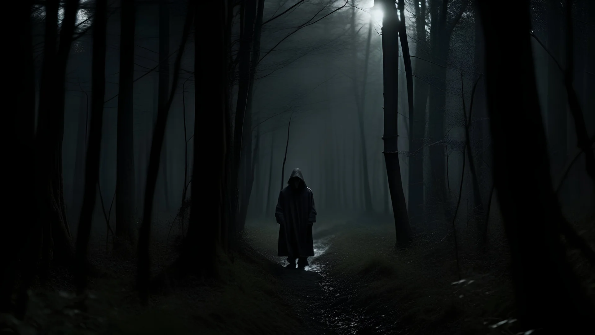 Dark Forest, Monsterverse, Can not see, walking in the night, urban legend