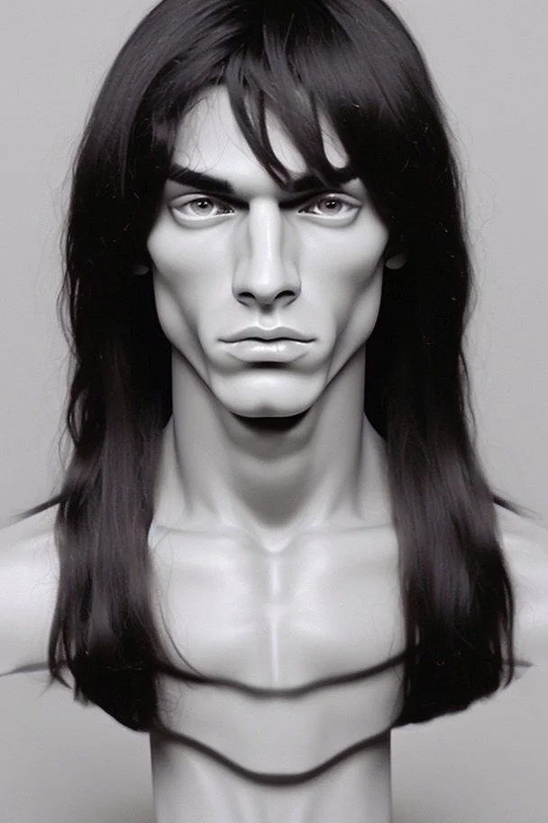 Appearance: Ari has a mixed-race skin tone with a light brown complexion. He has dark hair in a page boy haircut, and his hair length could be somewhere in-between long and short. His face is thin with high cheekbones and dark eyes that are often full of emotion. He stands at around 5 feet 7 inches tall, with a lean build that suggests he doesn't engage in a lot of physical activity.