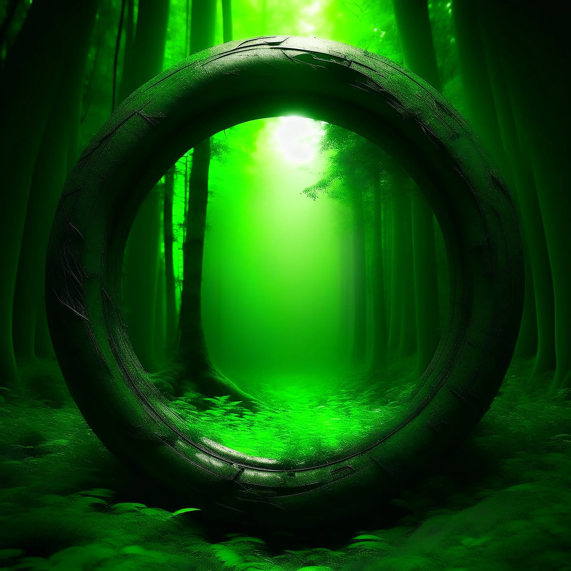 green portal