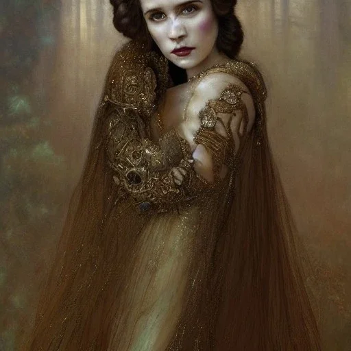 Princess leia goddess, perfect face, fantasy, beautiful face, gorgeous, intricate, dramatic lighting, emotionally evoking symbolic metaphor, highly detailed, photorealistic, artstation, concept art, smooth, sharp focus, art by albert aublet and krenz cushart, tomasz alen kopera, peter mohrbacher, and alphonse mucha, sharp focus, emitting diodes, smoke, artillery, sparks, racks, system unit, motherboard, by pascal blanche rutkowski repin artstation hyperrealism painting concept art