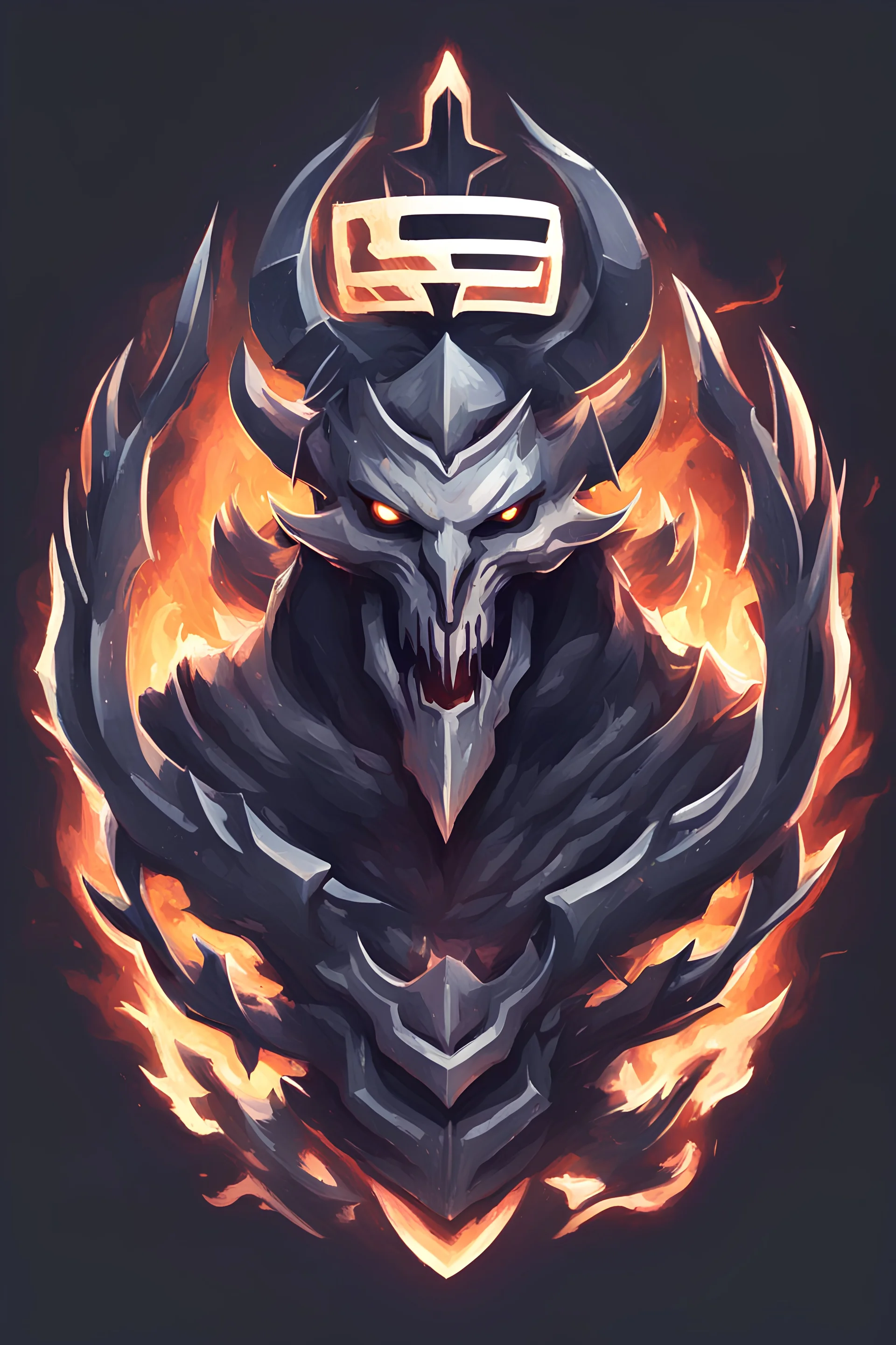 Make a discord logo with the text: "Undying Elite Team"