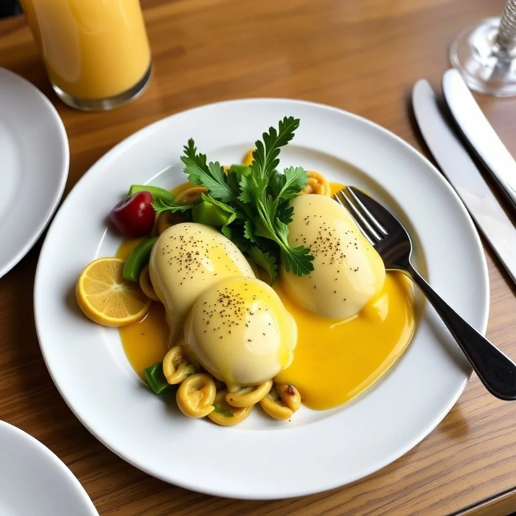 There's no plate like chrome for the Hollandaise