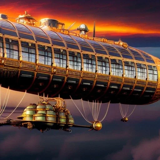 fullbody Drawing of 'sketch of Steampunk AirShip',intricate detail,andrea bonelli,Kilian Eng,Ohrai,evan lee,Aleksandr Sidelnikov,KyuYong Eom,three quarters frontal aerial view,toned colors,16k