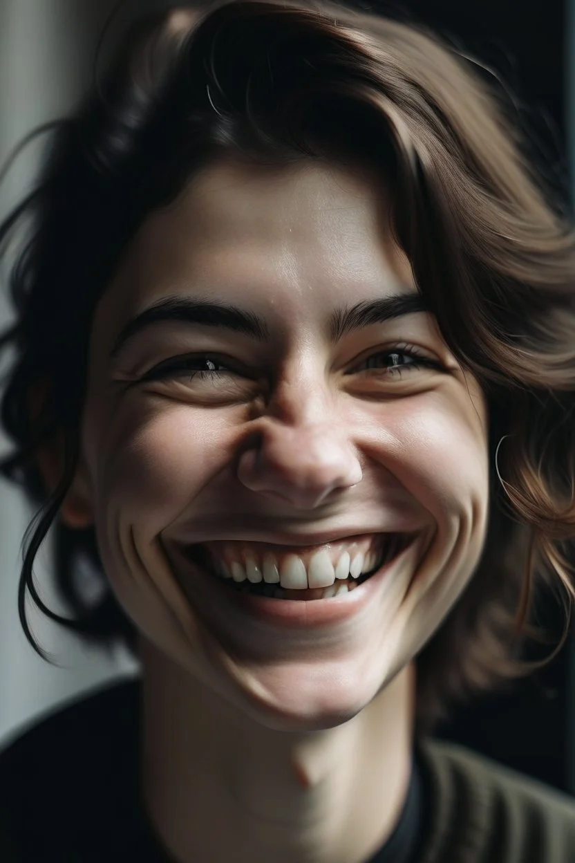 portrait of a person, a little smiling.